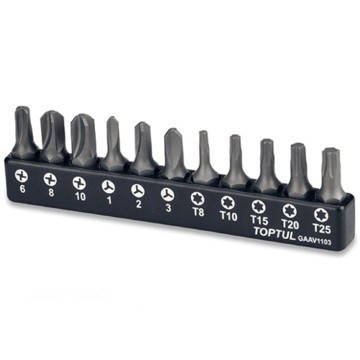 Набір біт 1/4" 11ед. Toptul GAAV1103, фото 1
