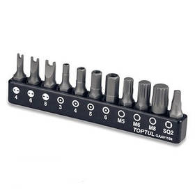 Набір біт 1/4" 11ед. Toptul GAAV1104