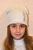 Шапка весняна для дівчинки "Love" 52р