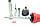Паяльна станція AIDA 858D++/898D+ (нагрівач Hakko, Японія) турбінна, паяльний фен + паяльник, фото 3