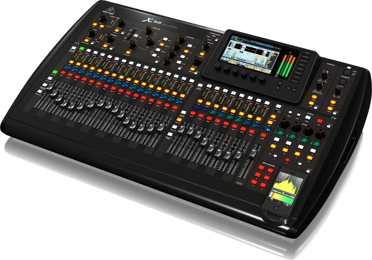 Оренда цифрового мікшерного пульта Behringer X32