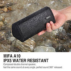 Портативна Bluetooth-колонка Mifa A10 Black водонепроникна, фото 2
