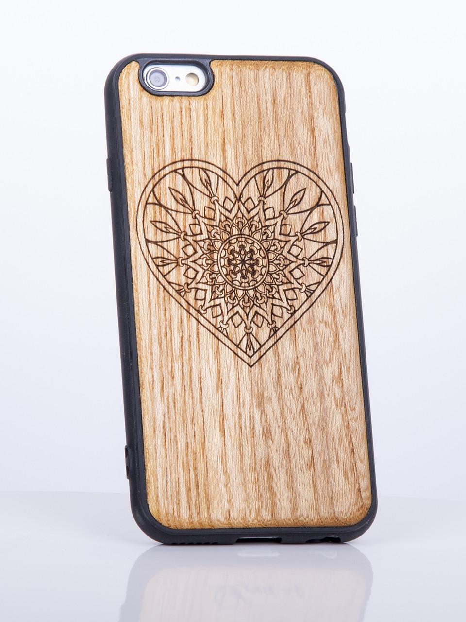 Дерев'яний чохол для iPhone 6s, iPhone 6 з візерунком Сердцу