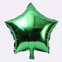 Шарик (45см) Звезда зеленая