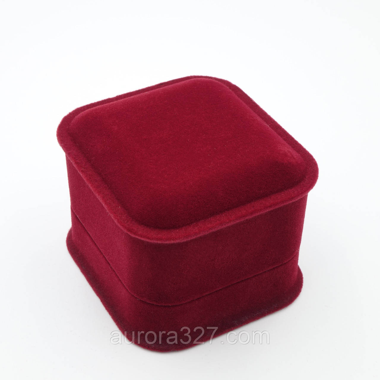 Футляр для кільця Класика №7 бордовий, фото 1