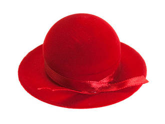 Футляр для кільця Капелюх червоний