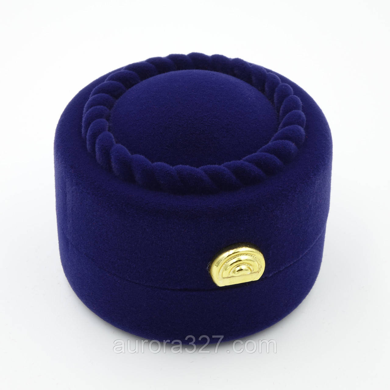 Футляр для кільця Коло з косою синій, фото 1