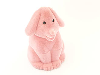 Футляр для кільця Собака рожевий