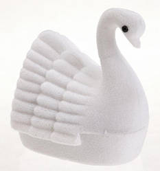 Футляр для кільця Лебідь білий