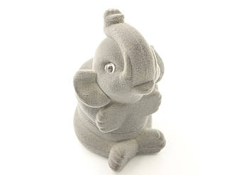 Футляр для кільця Слон сірий