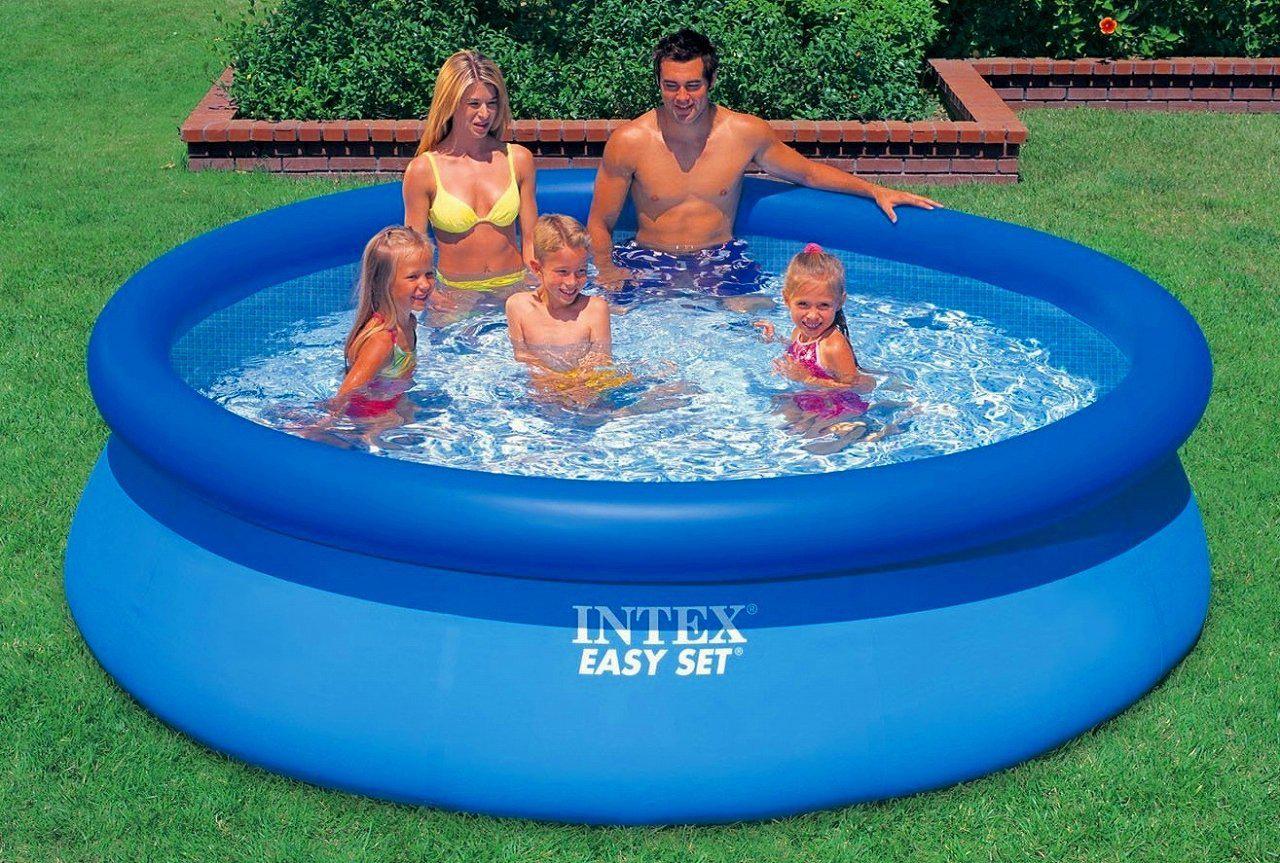 Надувний басейн INTEX EASY SET POOL 28120, інтекс 305 x 76 см