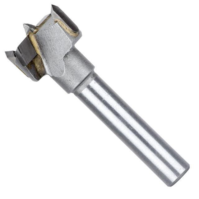 Фреза Форстнера D-20 мм, d-8 мм під рафікс. INTERTOOL SD-0491, фото 1