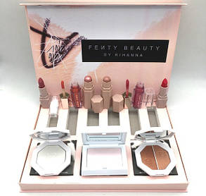 Набор FENTY BEAUTY BY RIHANNA High Light Lipstick Lip Gloss Bronzer Palette Set