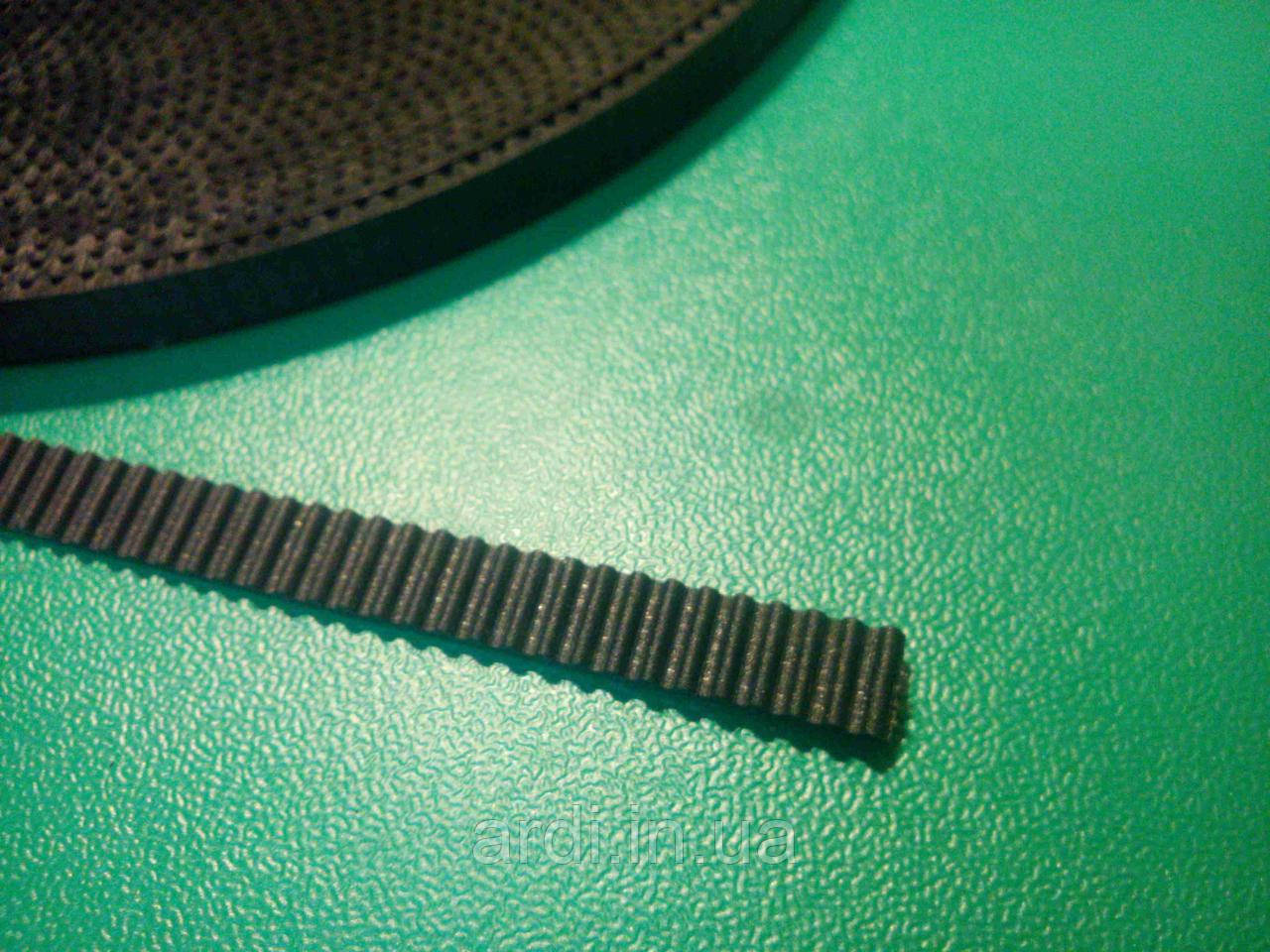 Ремінь зубчастий GT2 (2GT) зі сталевим осердям, фото 1