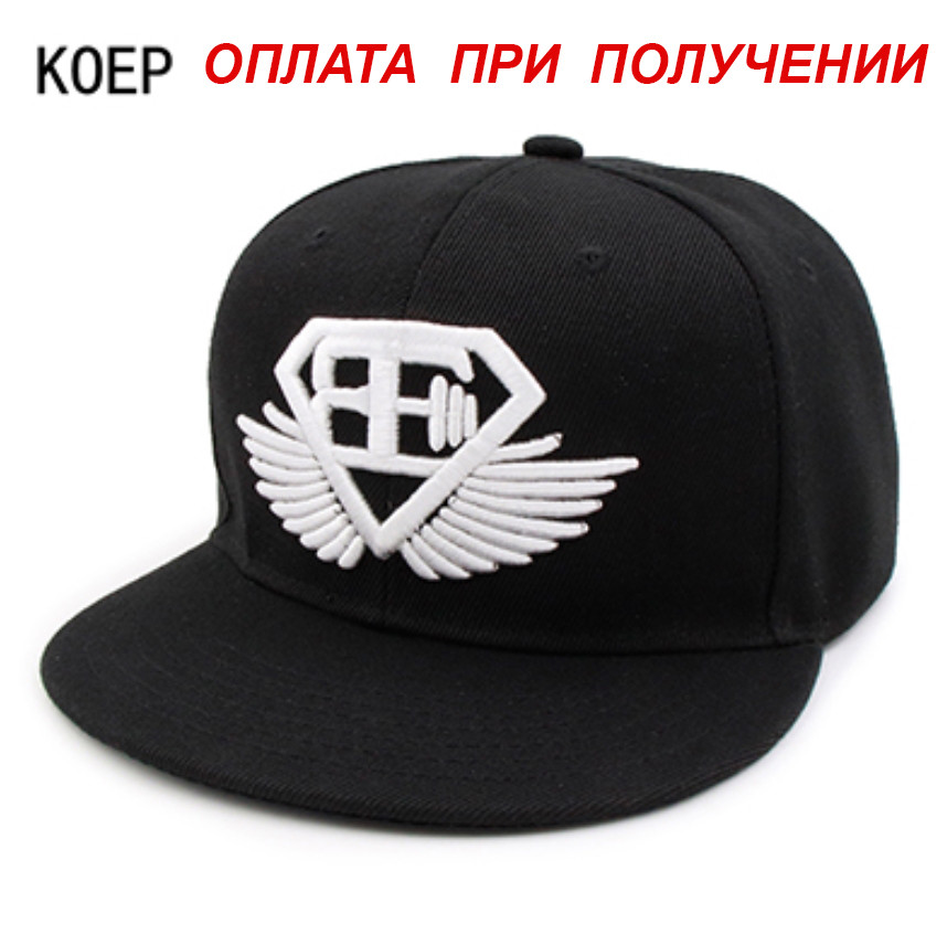 Чоловіча кепка бейсболка реперка прямий козирок Snapback Body Engineers купити