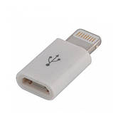Адаптер, перехідник з microUSB на 8pin Iphone, фото 3