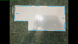 Випарник, що плаче HR (550*1100 мм) для переділки ларей