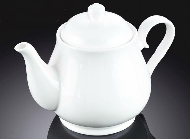Заварювальний чайник 1150мл. порцеляновий білий Wilmax wl-994019