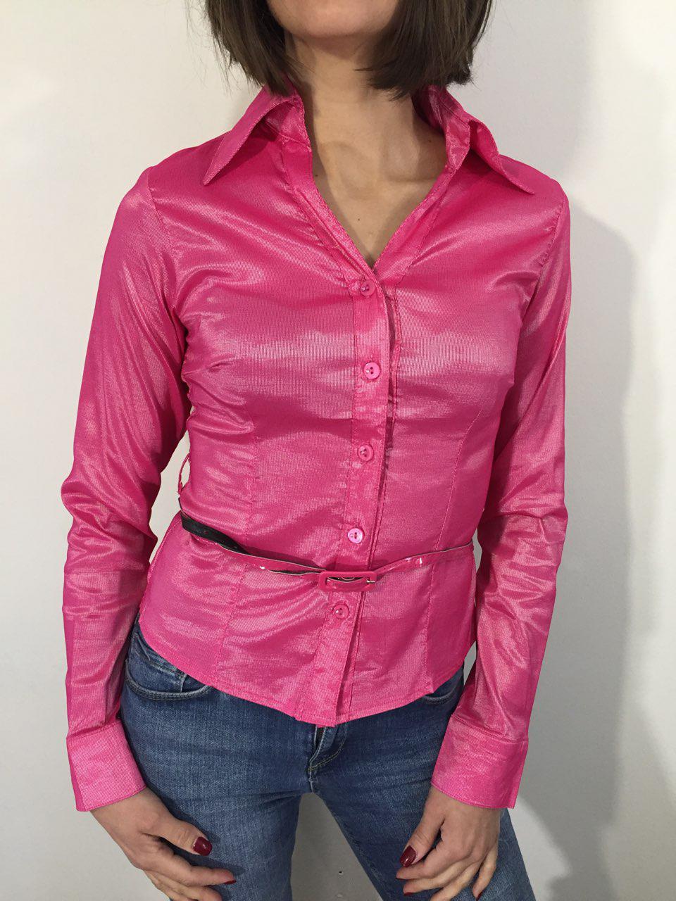 Сорочка жіноча 631 рожева S