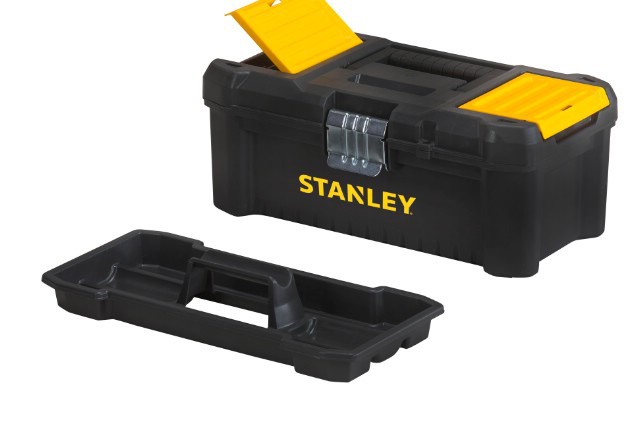 Ящик для ручного инструмента Stanley 12.5" пластиковый металлическая защелка - фото 2 - id-p685432344