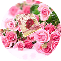 З ювілеєм 5 Вафельна картинка 