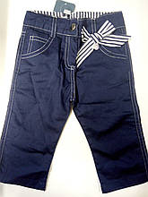 Штани для дівчинки літні Mininio 41M202FMT01, 104 синій