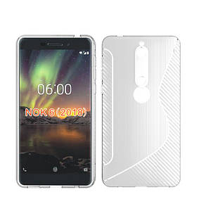 Силіконовий чохол Duotone для Nokia 6 (2018) (2 кольори)