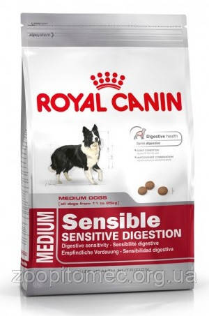 Корм для собак Royal Canin (Роял Канін) MEDIUM DIGESTIVE CARE з чутливим травленням, 3 кг