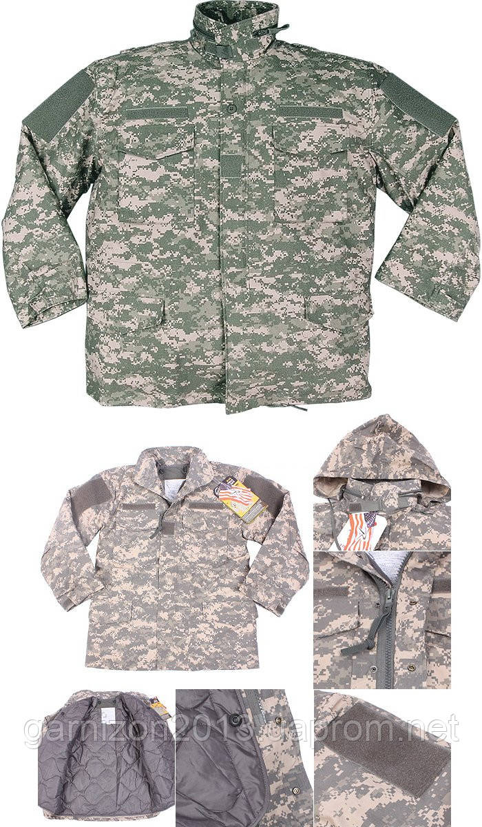 Куртка Ultra Force™ M-65 Field Jacket - ACU Digital Camo