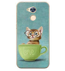 Панель силіконова накладка для Huawei honor 6A з малюнком стіна, фото 4