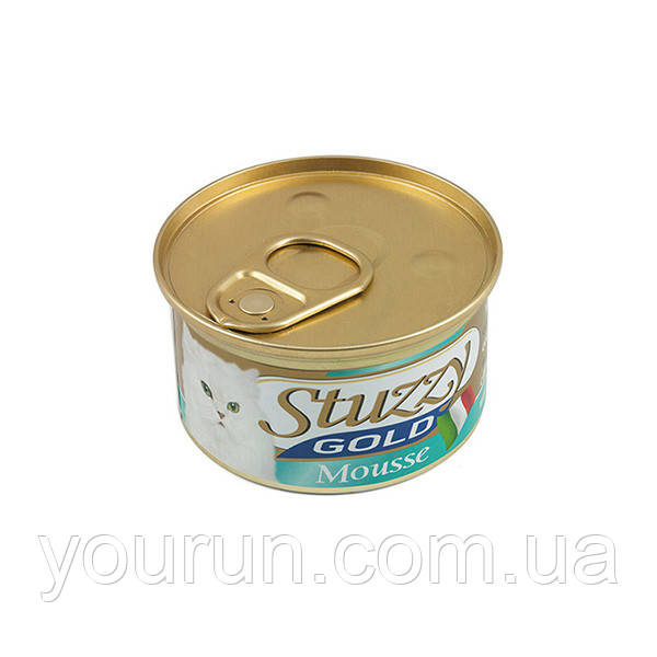 STUZZY GOLD Cat Turkey Lamb ШТУЗИ ГОЛД ІНДИЧКА ЯГНЯ мус корм для кішок, 85 г, фото 1