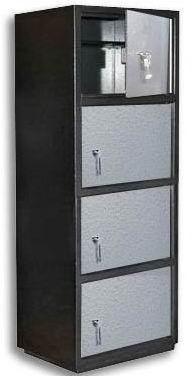 Сейф офиснй З-В16-41К 1600(в)х550(ш)500(гл)