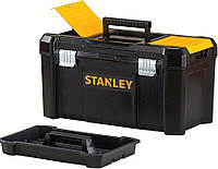 Ящик для инструментов Stanley ESSENTIAL19" пластиковый металлические защелки 480х250х250 мм