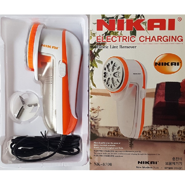 Машинка для видалення катишків електрична NIKAI NK-8708 / Від мережі 220В
