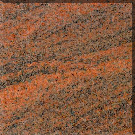 Гранітна плита RED MULTICOLOR полірування 3 см червоний, фото 1
