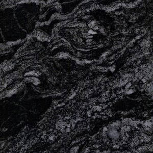 Гранітна смуга BLACK FOREST бучарда 3 см чорний із прожилками