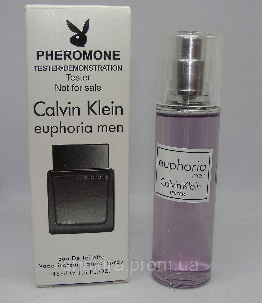 Мініпарфуми для чоловіків Calvin Klein Euphoria Men (кельвін кляйн ейфорія тестер)45 мл