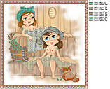 Схема для вишивки бісером "Подружки в лазні", фото 2