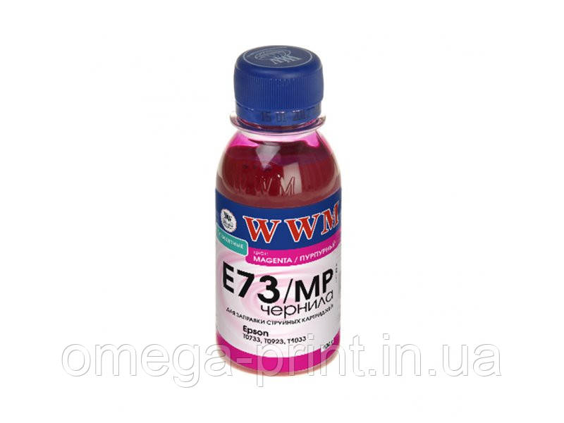 ЧОРНИЛО EPSON ST. CX3700/T26/TX106, ЧЕРВОНІ, (100 ГР, E73/M), WWM