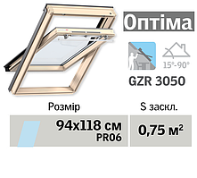 Мансардне вікно VELUX Оптіма (верхня ручка, 94*118 см)