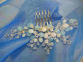 Гребінець з опалових кришталів