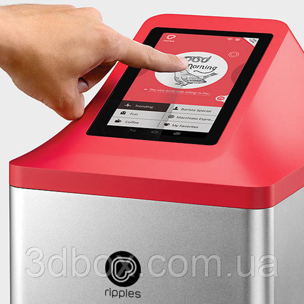 Cofee Ripple Maker ⁇ Харчовий 3D — принтер ⁇ Друк на напоях