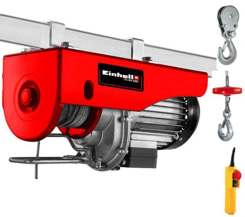 Тельфер Einhell TC-EH 500 - фото 4 - id-p685706781