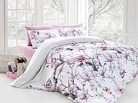 First choice LAYLA Lila - purple постельное белье ранфорс семейное 160х200х2