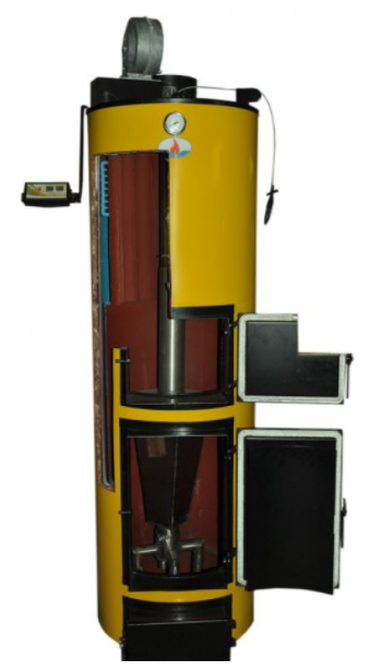 Твердотопливный котел длительного горения Буран 20 У (Универсал) + ГВС - фото 3 - id-p219529408