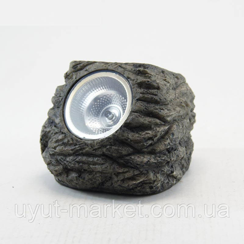 Садовий світильник на сонячній батареї, CAB89 камінь, фото 1