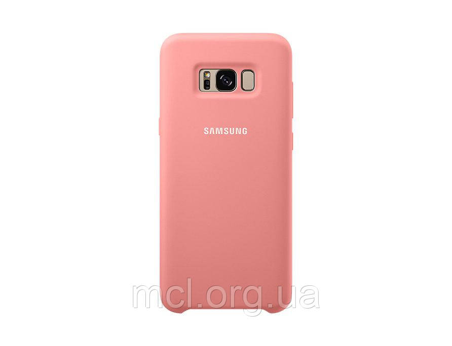 Чохол Samsung Silicone Cover для Samsung Galaxy S8 Plus Pink