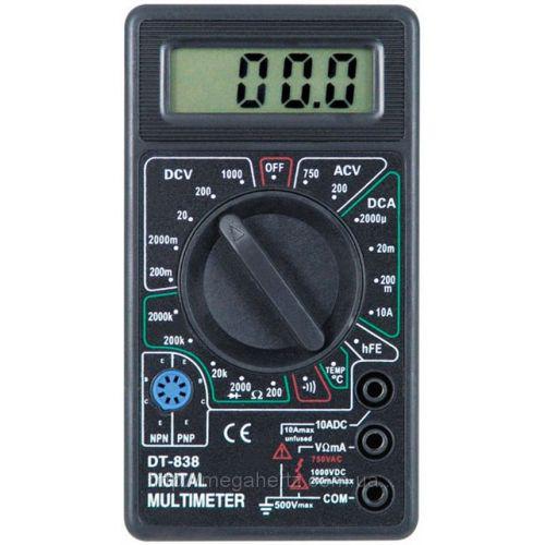 Цифровий тестер мультиметр DT 838
