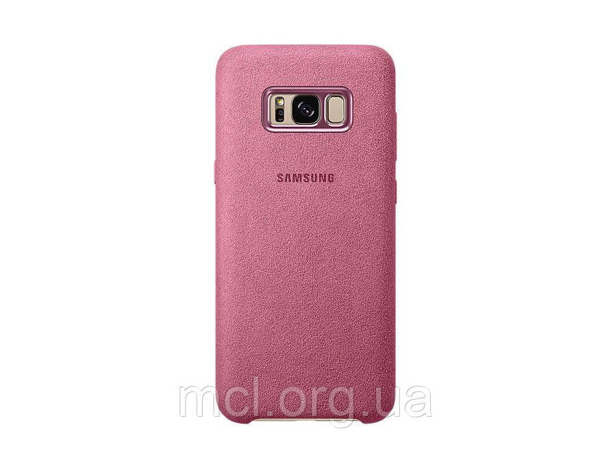 Чохол Samsung Alcantara Cover для Samsung Galaxy S8 Plus Pink