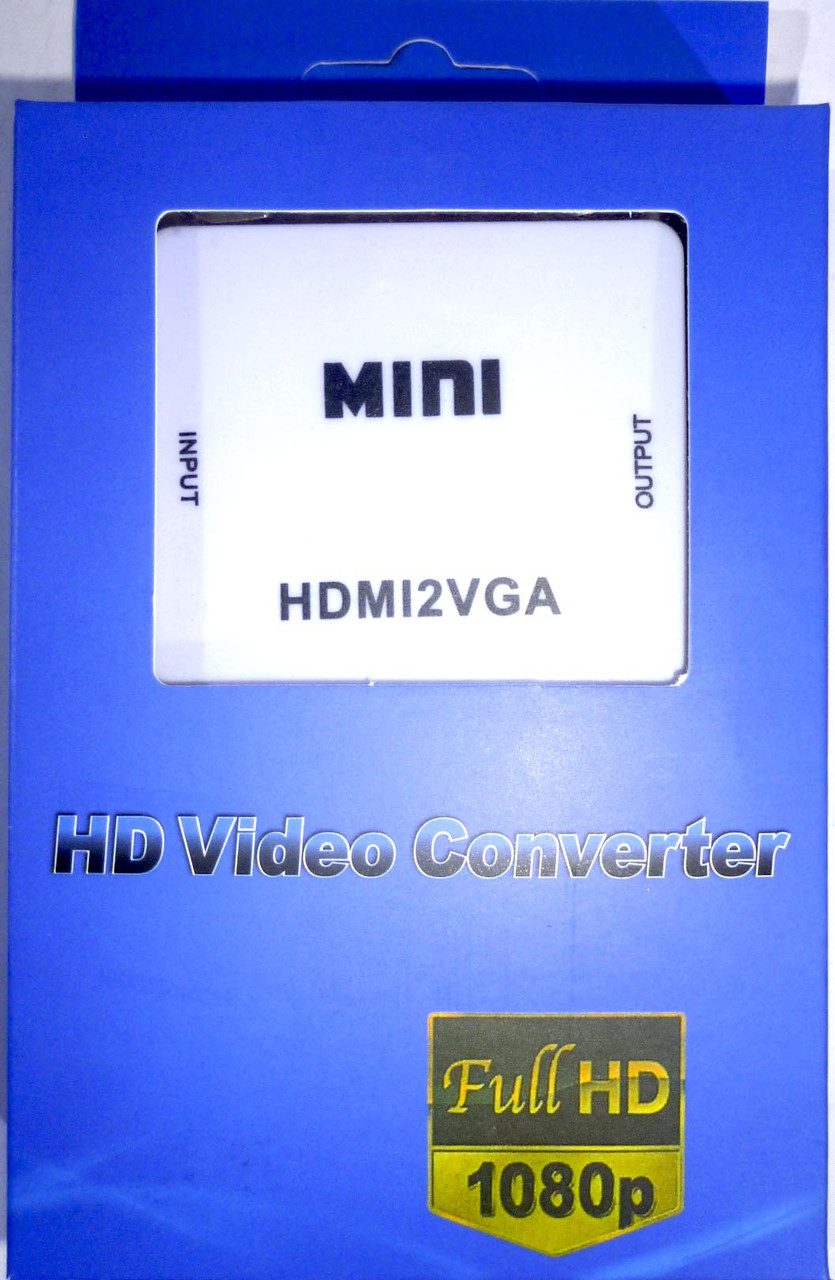 Перехідник HDMI — VGA зі звуком, фото 1
